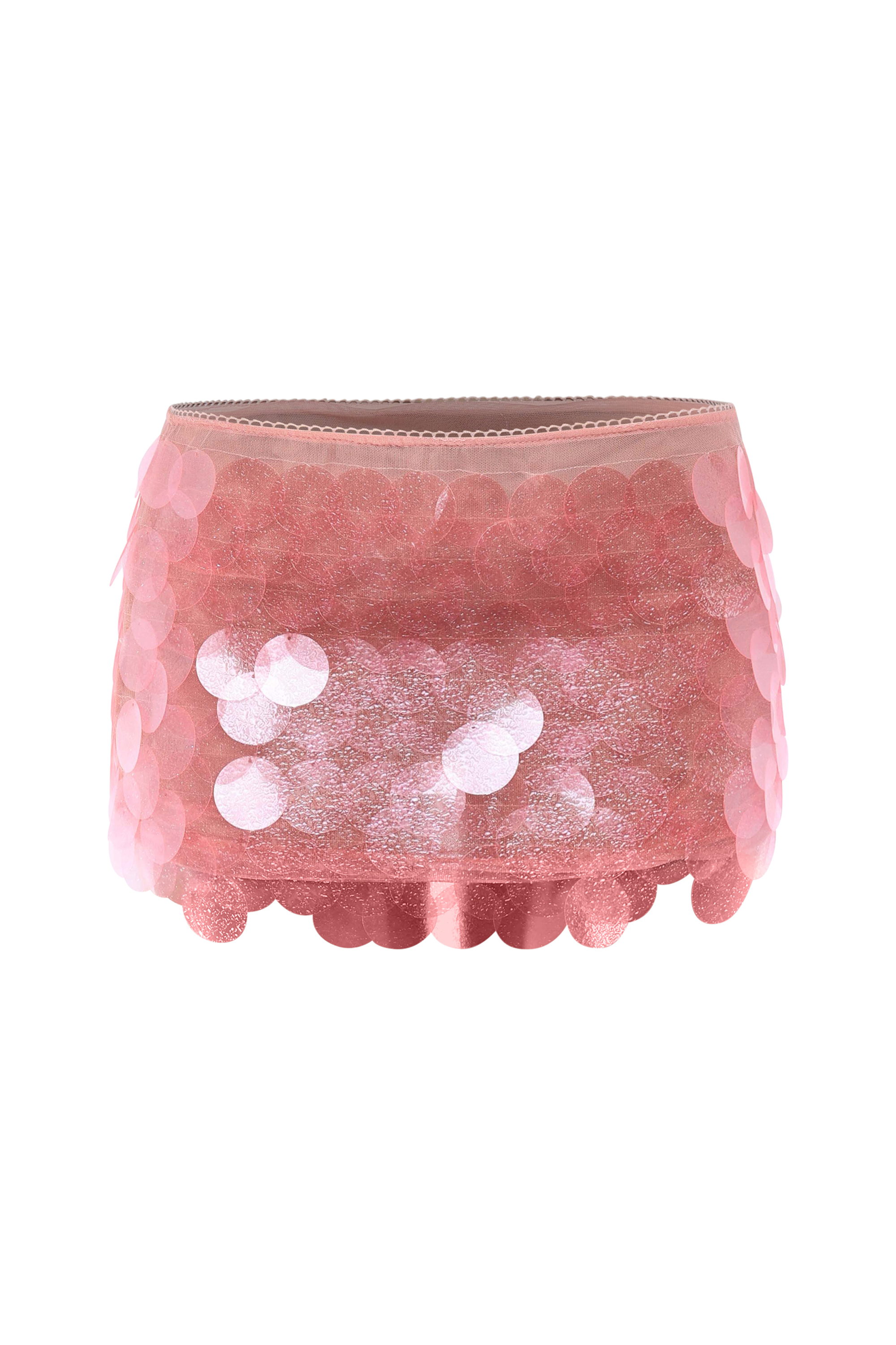 Übergroßer Pailletten-Minirock für den Großhandel von K Too